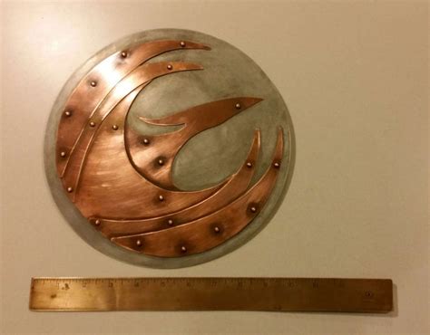 Simple Sheetmetal Wall Art With an Olive Oil Finish